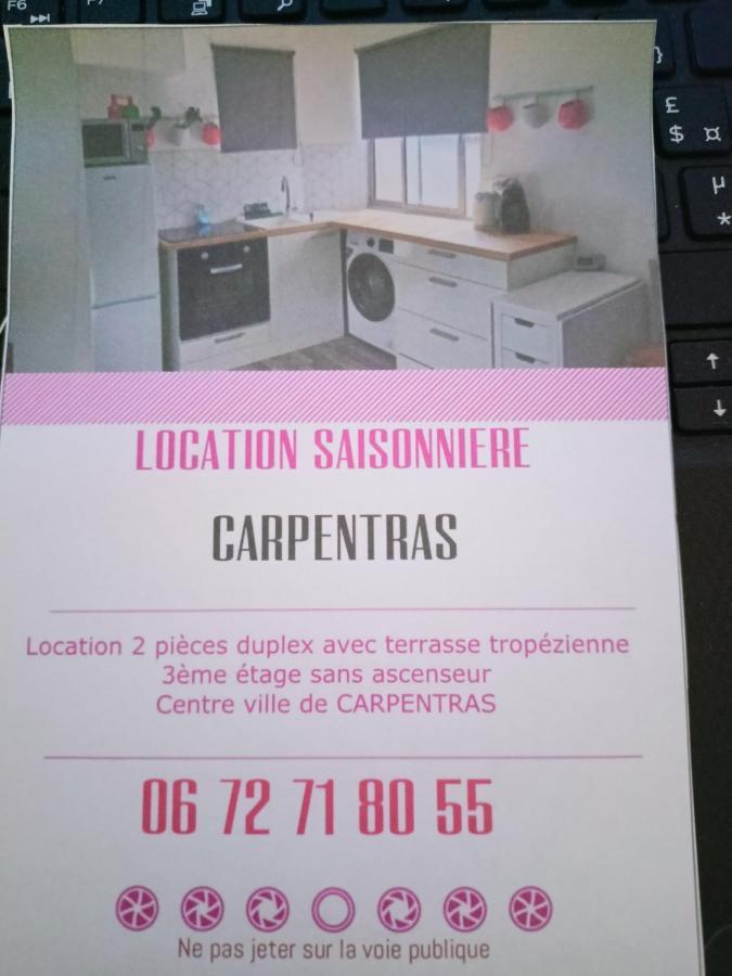 Carpentras-Mont Ventoux Apartman Kültér fotó